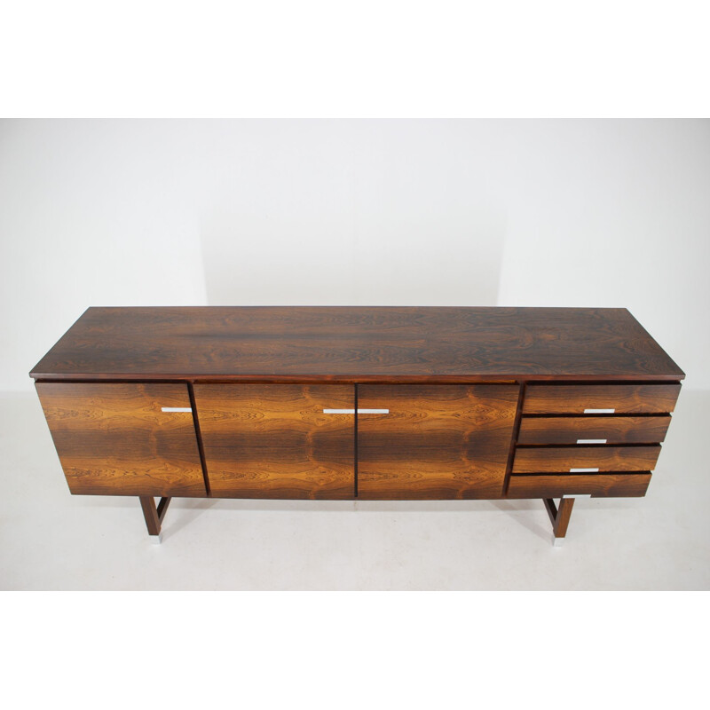 Vintage rosewood sideboard by Kai Kristiansen Denmark 1960s