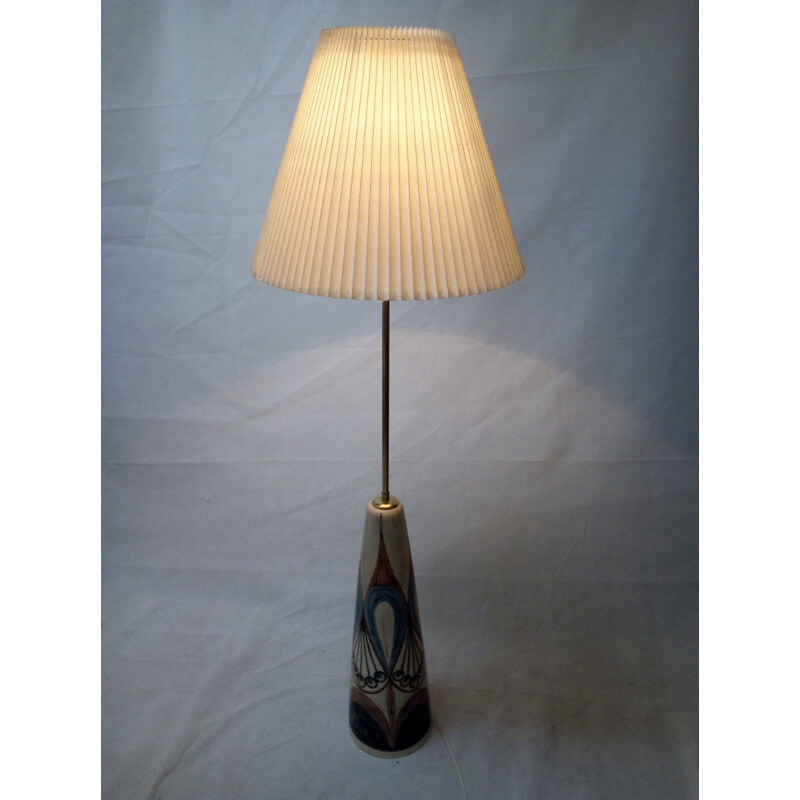 Vintage floor lamp by Rickmor Nielsen for Søholm 1960s