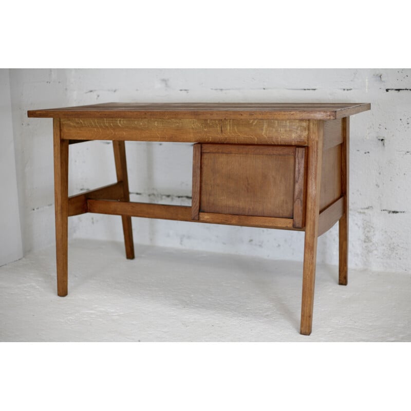 Vintage desk by Alain Richard by ACMS France 1950s