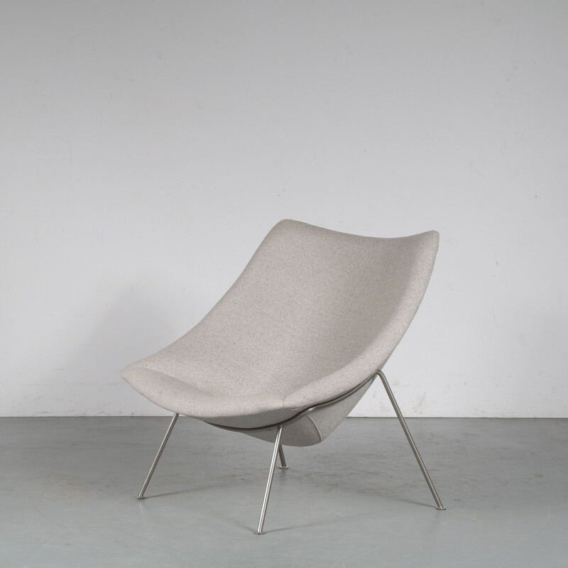 Vintage Oyster chair by Pierre Paulin for Artifort Netherlands 1950s