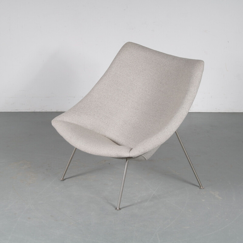 Vintage Oyster chair by Pierre Paulin for Artifort Netherlands 1950s