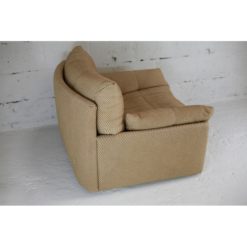 Vintage armchair model Dianthus by Michel Ducaroy by Roset France 1978s