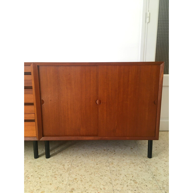 Vintage scandinavian teak sideboard Poul Cadovius 1960s