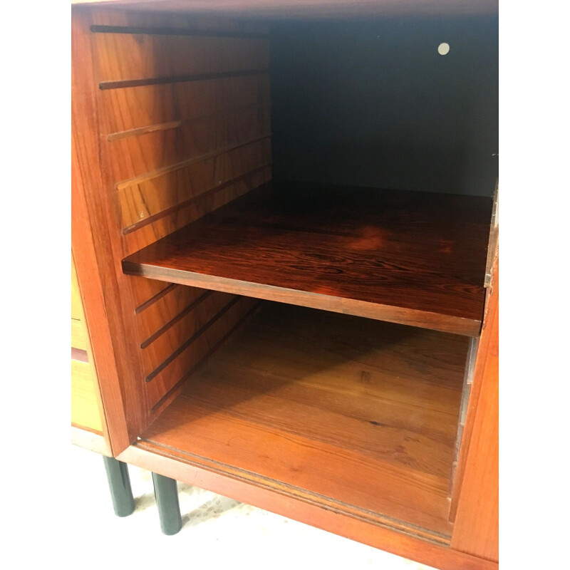 Vintage scandinavian teak sideboard Poul Cadovius 1960s