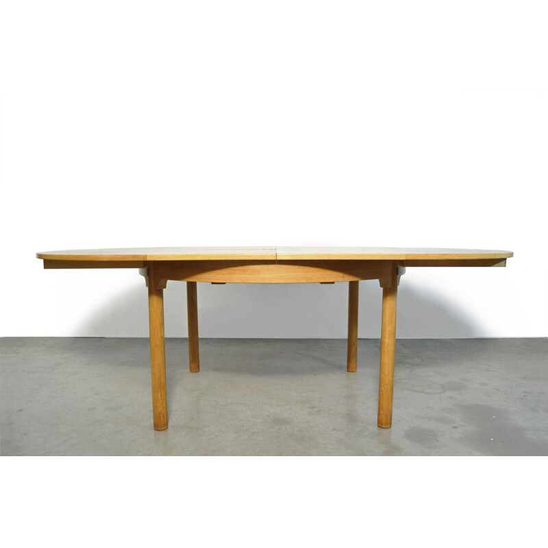 Table vintage à rallonge en chêne modèle 140 de Øresund par Borge Mogensen pour Karl Andersson &söner 1960 