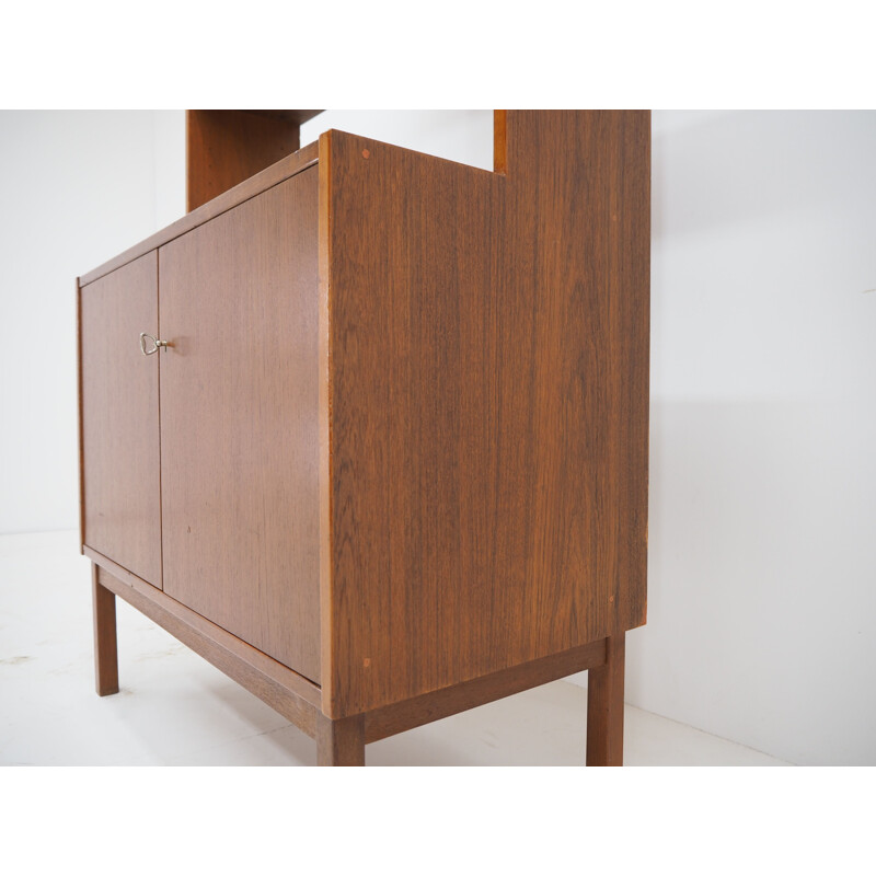 Vintage teak bookcase Denmark 1960s