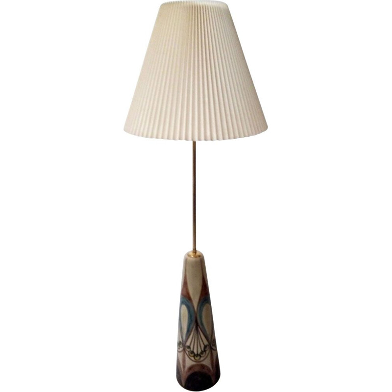 Vintage floor lamp by Rickmor Nielsen for Søholm 1960s