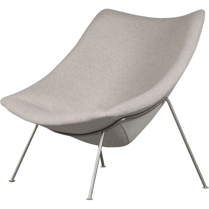 Vintage Oyster chair by Pierre Paulin for Artifort Netherlands 1950s