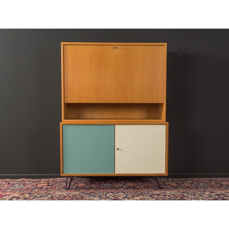 Vintage secretaire desk by WK Möbel Germany 1960s