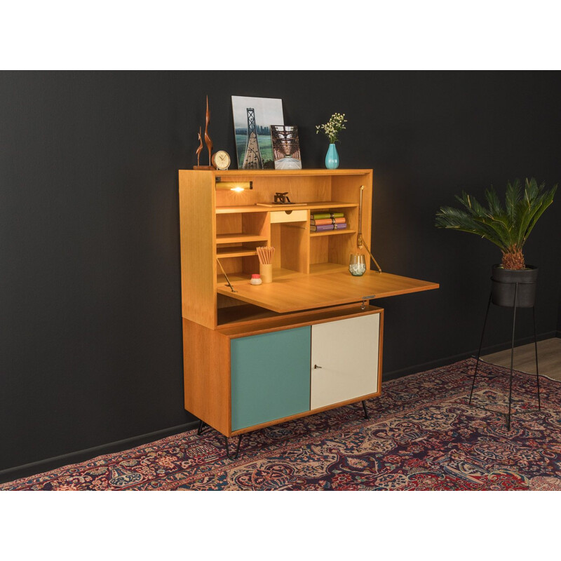 Vintage secretaire desk by WK Möbel Germany 1960s