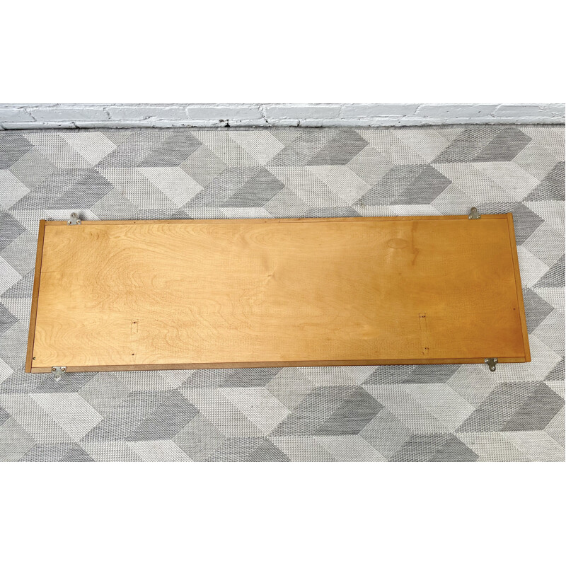 Vintage rectangular wall mirror 1970s