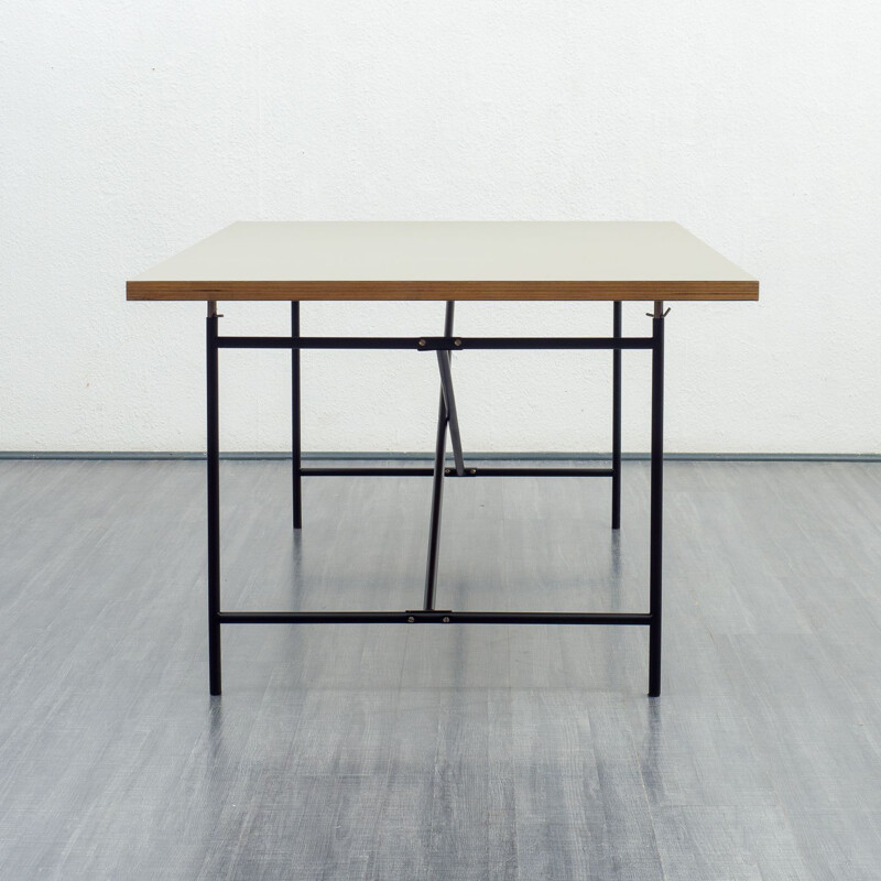 Vintage architect's table or desk Egon Eiermann Germany