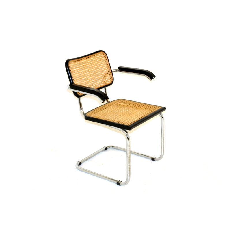 Vintage B64 fauteuil van Marcel Breuer Italië 1990