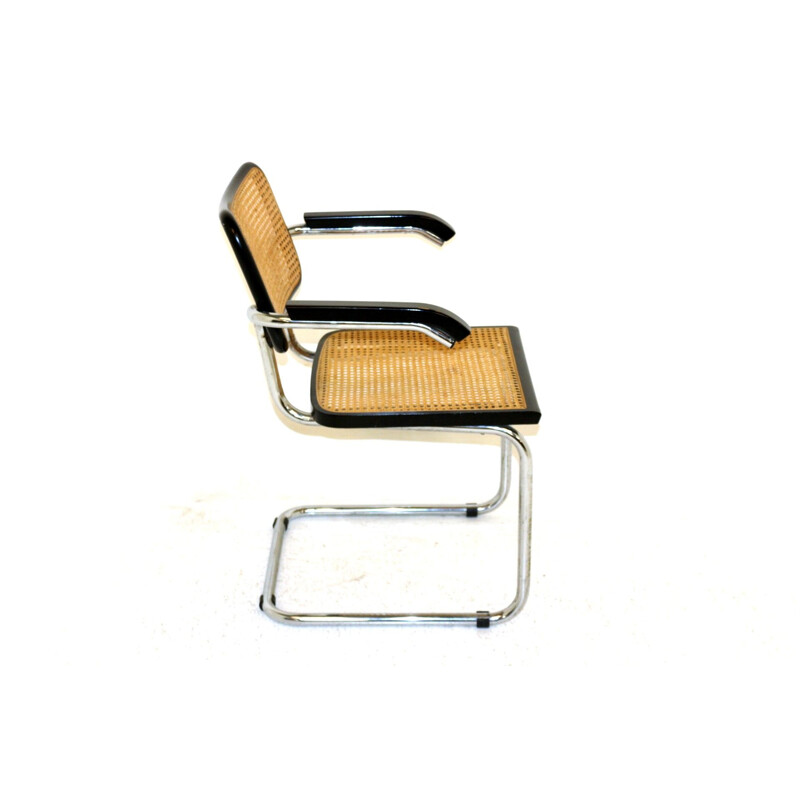 Vintage B64 armchair by Marcel Breuer Italy 1990s