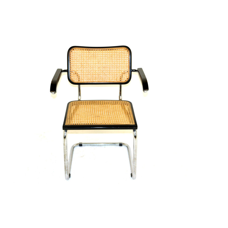 Vintage B64 armchair by Marcel Breuer Italy 1990s