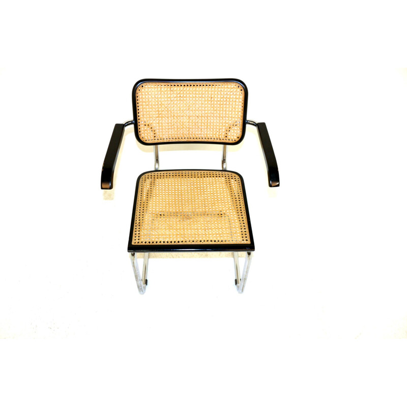 Vintage B64 armchair by Marcel Breuer Italy 1990s