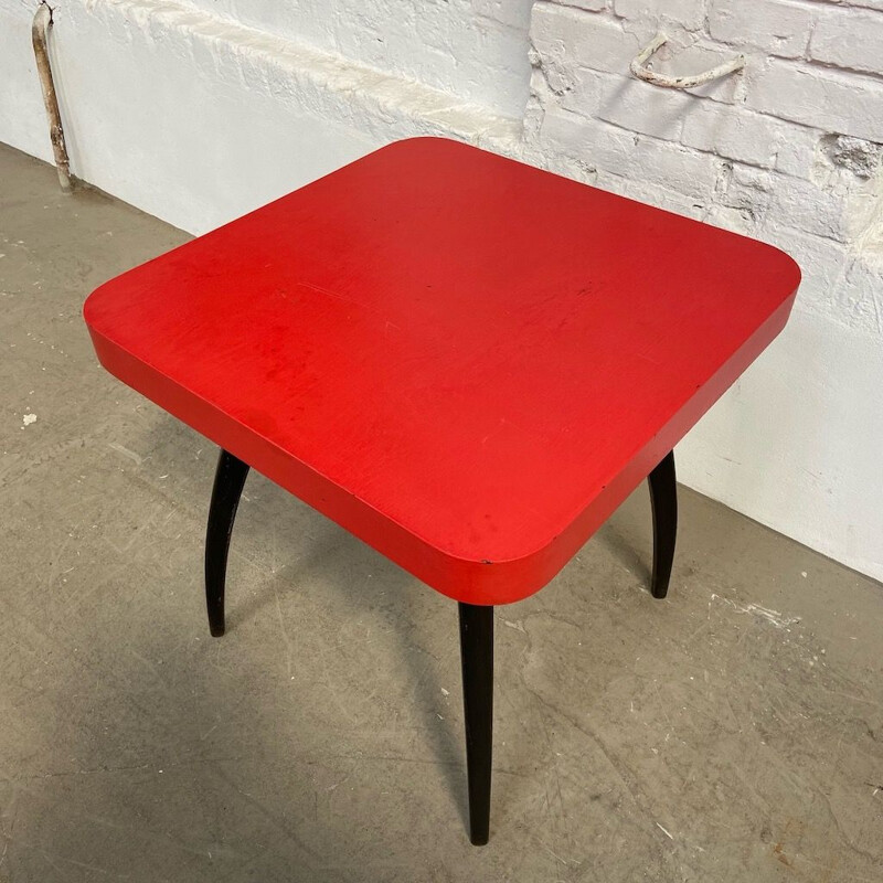 Vintage coffee table by J. Halabala, 1950