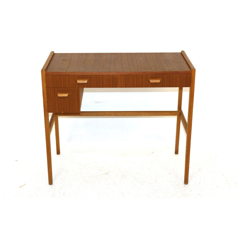 Vintage Zweedse teakhouten kaptafel 1960