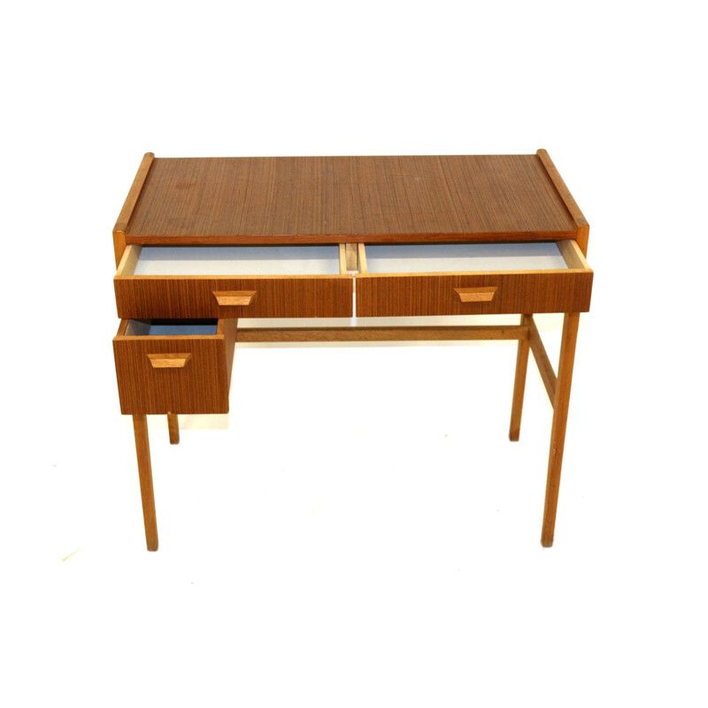 Vintage Zweedse teakhouten kaptafel 1960