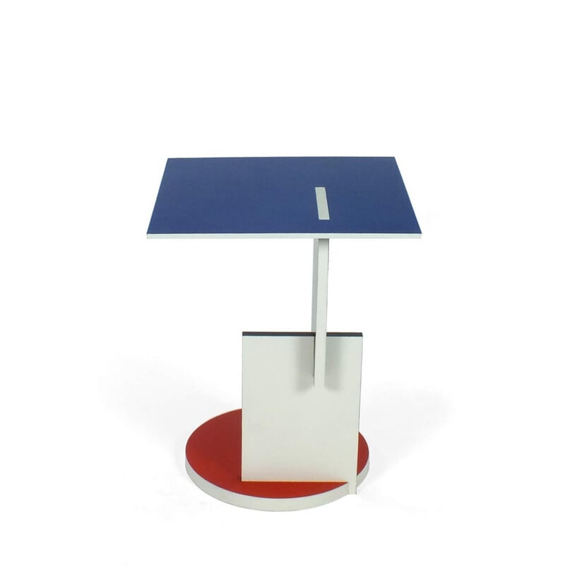 Vintage De Stijl side table by Gerrit Rietveld for Schröder 1923s