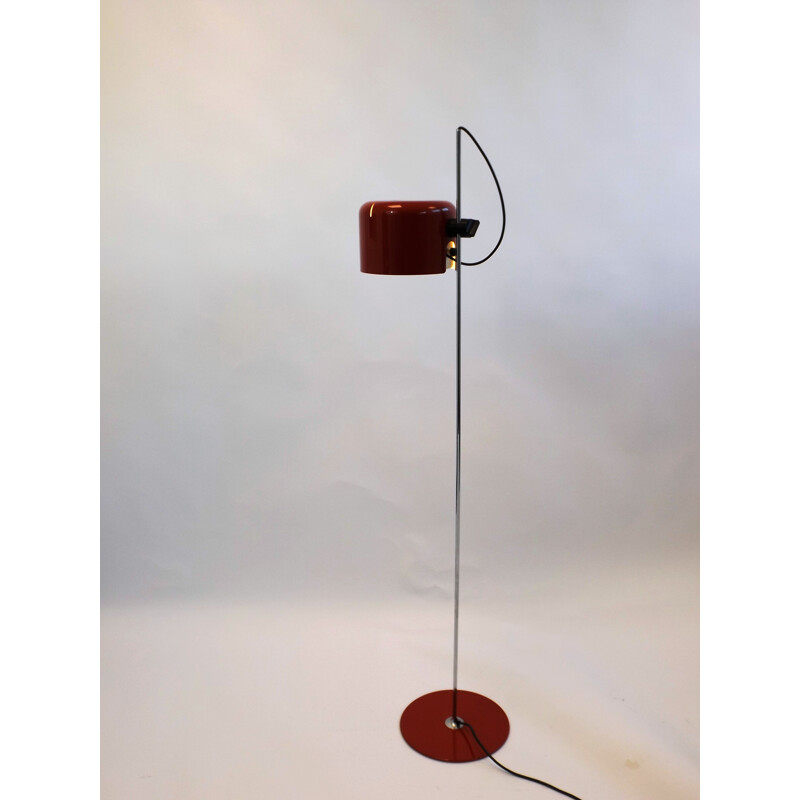  "Coupe" oluce red floor lamp, Joe COLOMBO - 1960s