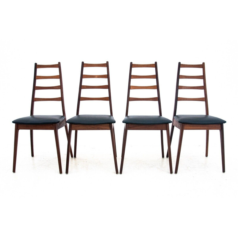Conjunto de cadeiras Vintage Dinamarca1960