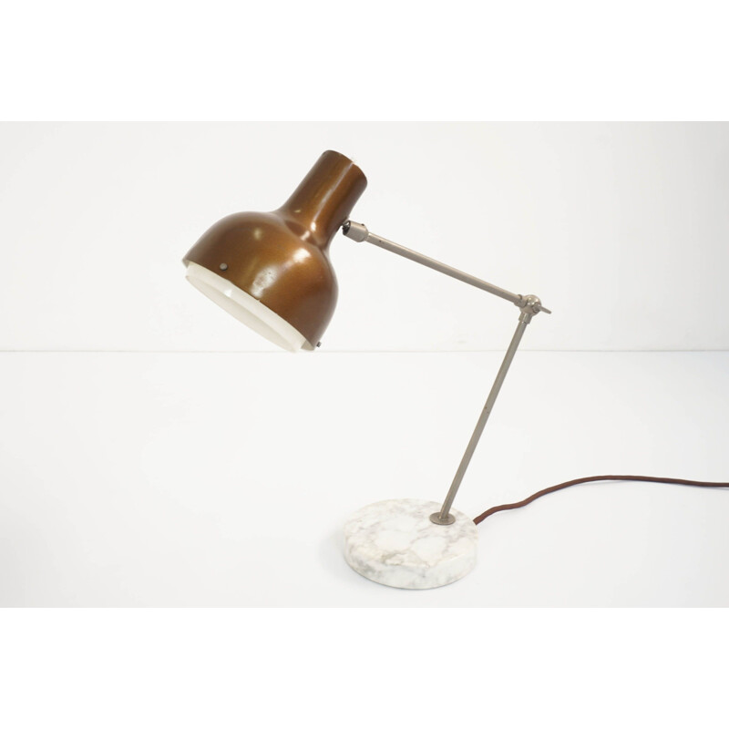 Lampe de bureau vintage orientable de Arteluce par Gino Sarfatti  Italie 1960