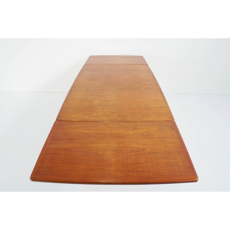 Vintage teak table by Arne Hovmand-Olsen for Mogens Koch Denmark 1960s