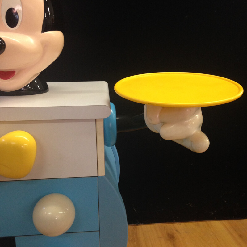 Chest of drawers Mickey Mouse, Pierre COLLEU - 1980s