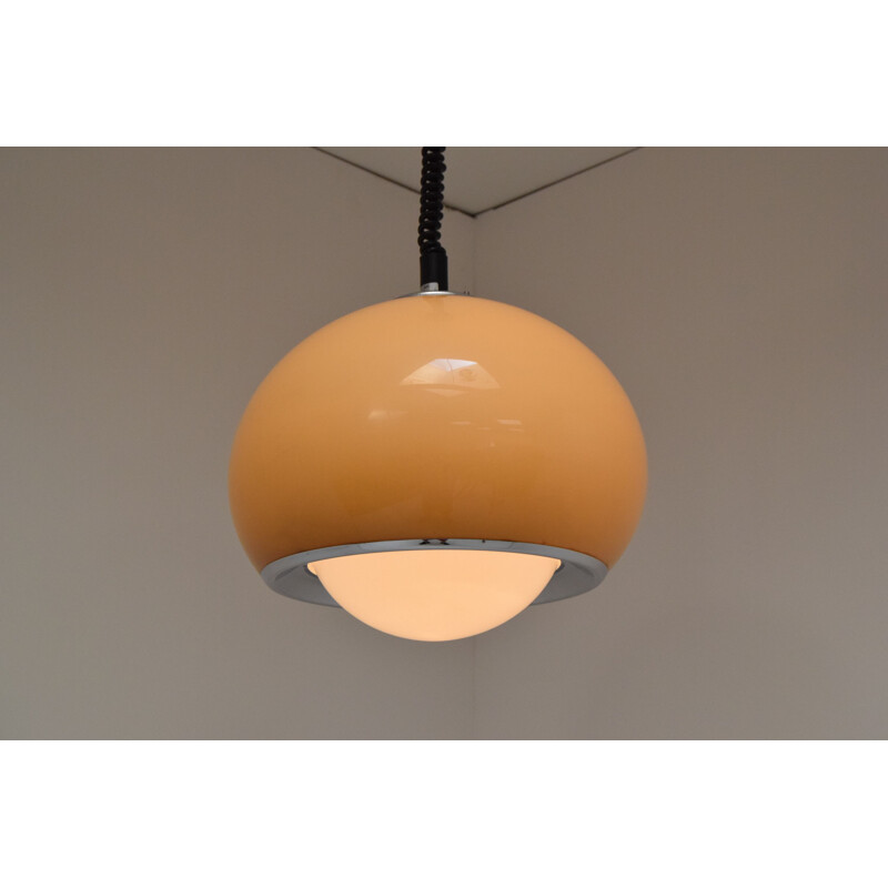 Vintage pendant lamp by Harvey Guzzini, Italy 1970