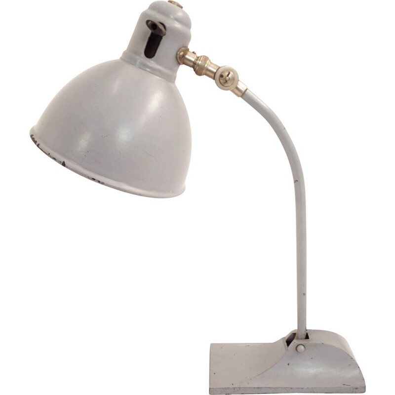 Vintage Bauhaus adjustable desk lamp by Christian Dell Germany 1930s