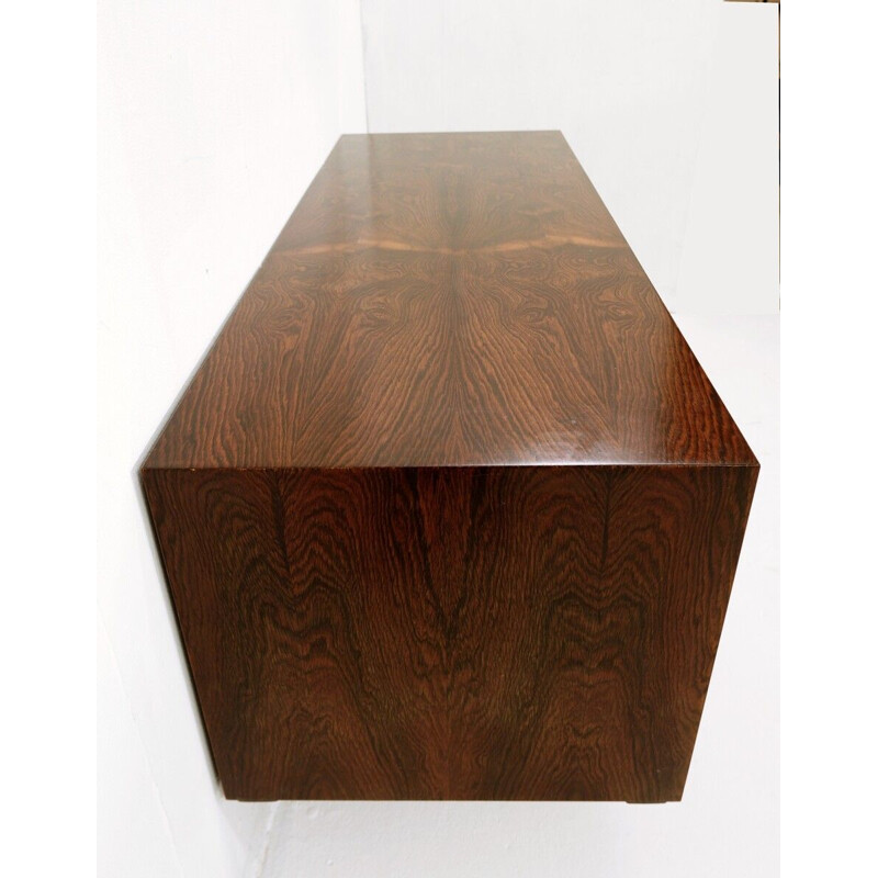 Vintage sideboard in rosewood by Gianfranco Frattini