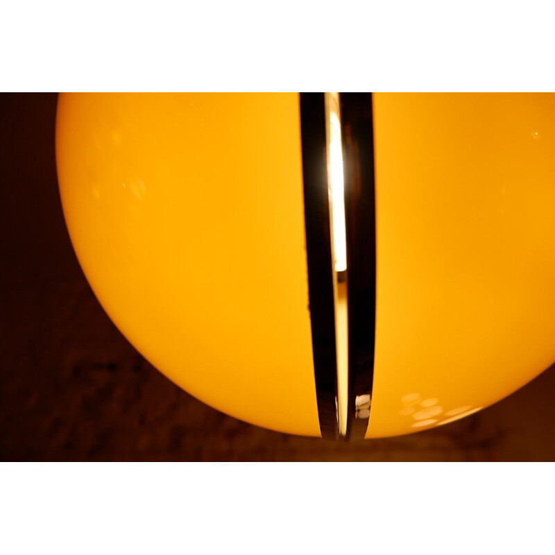 Lampadaire vintage à arc Pac Man par Superstudio pour Poltronova 