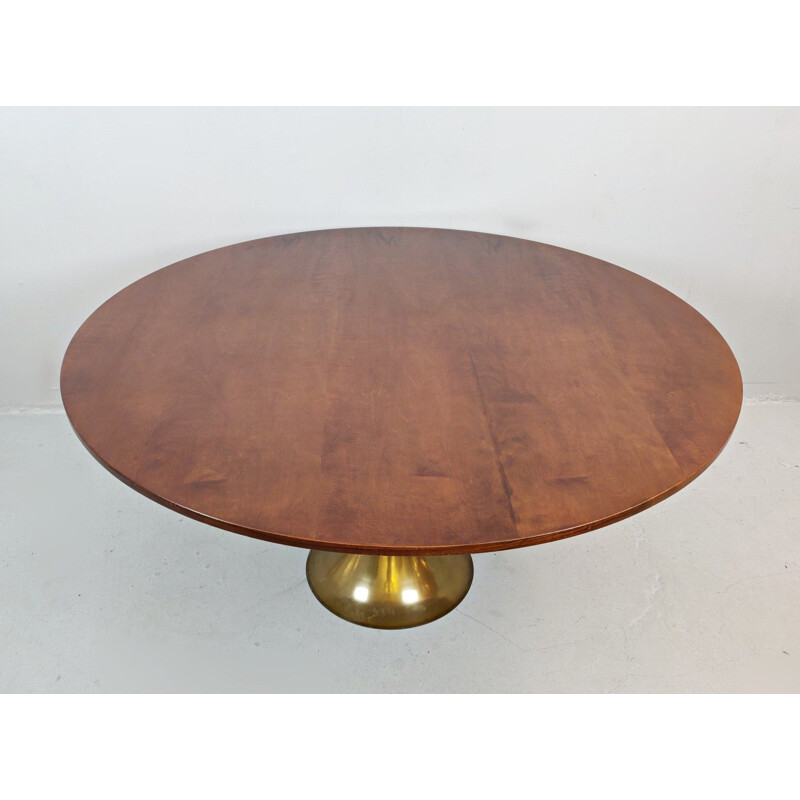 Vintage table Bernini model 302 by Angelo Mangiarotti Italy 1970s