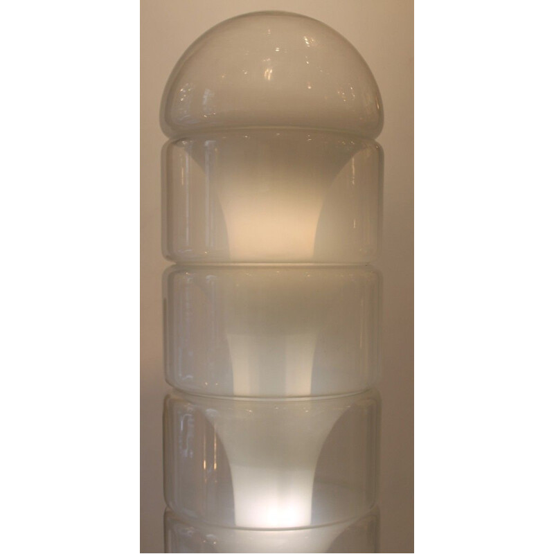 Lampadaire Sfumato vintage en verre de Murano modèle LT316 de Carlo Nason pour Mazzega