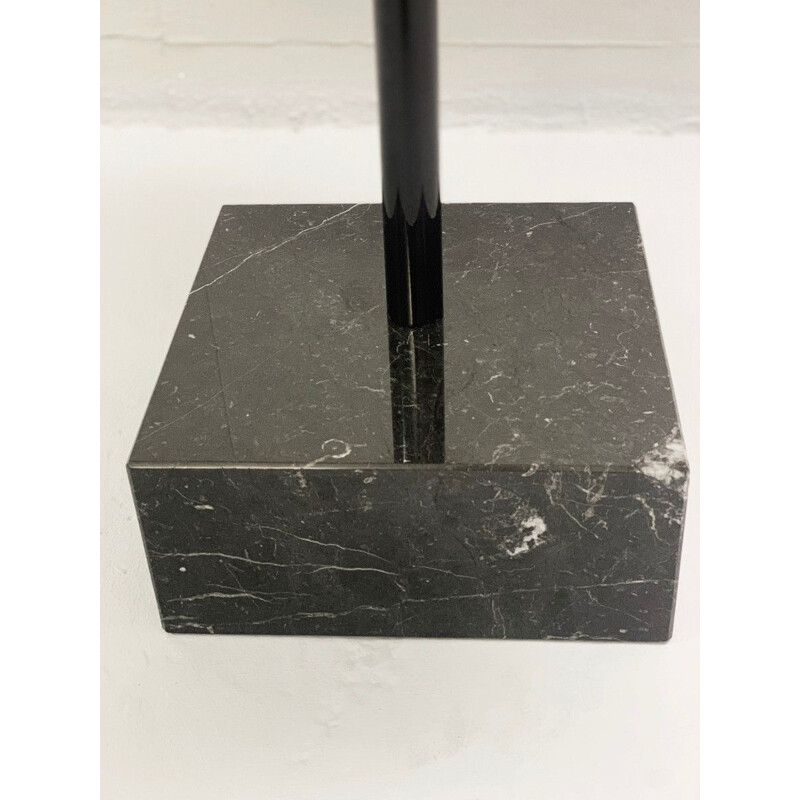 Vintage Primavera side table in black marble by Ettore Sottsass for Ultima Edizione