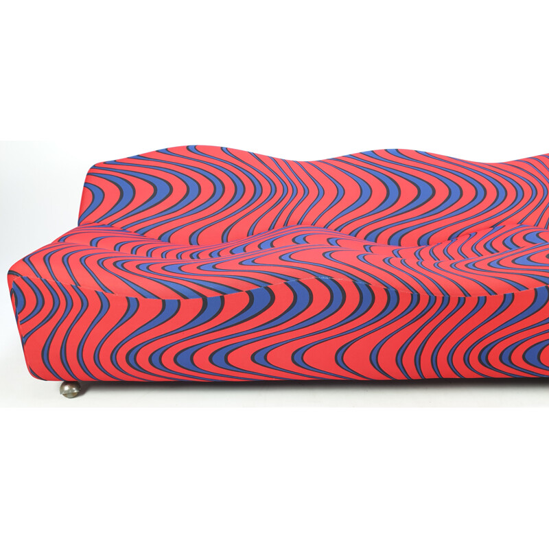 Vintage 3-seater sofa ABCD by Pierre Paulin for Artifort 1968s