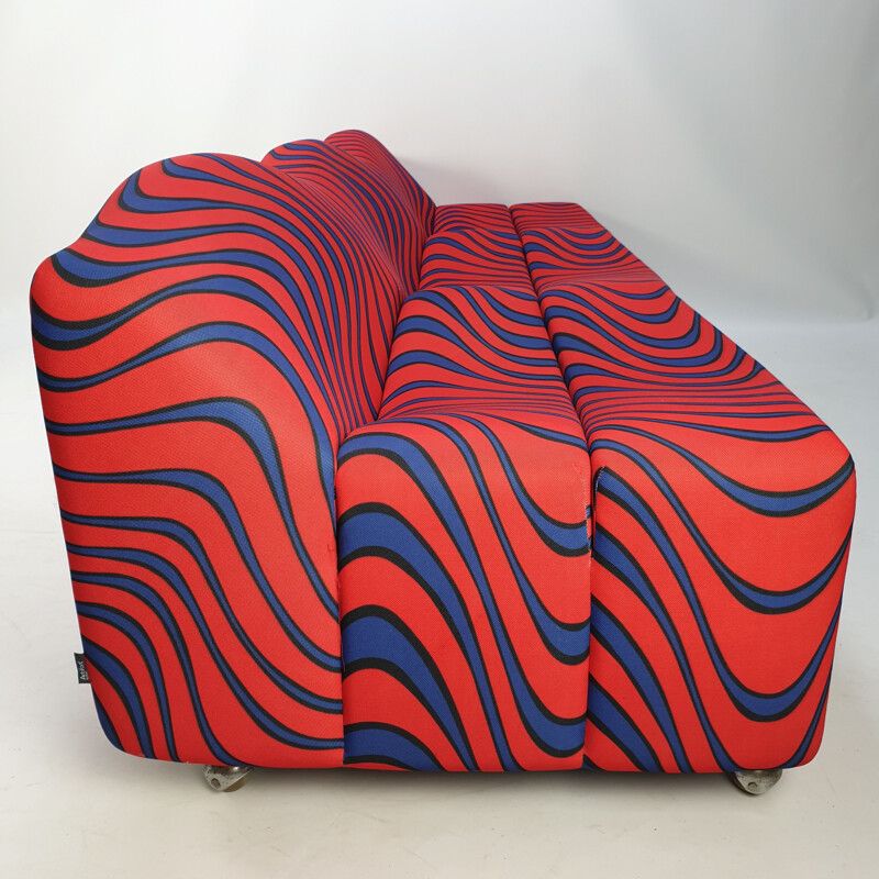 Vintage-3-Sitzer-Sofa ABCD von Pierre Paulin für Artifort 1968