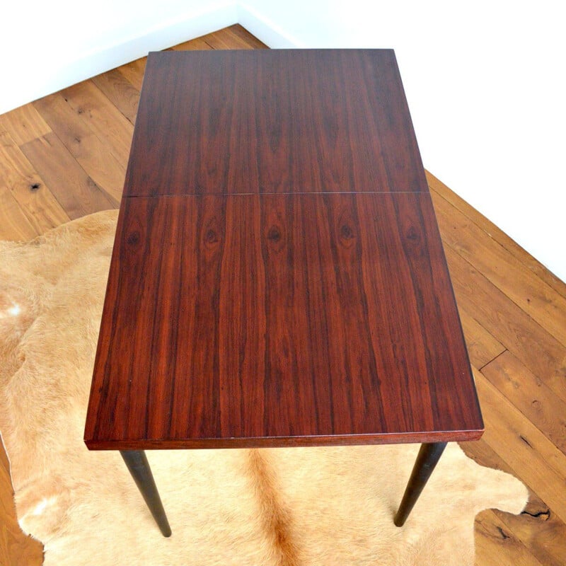 Table vintage en palissandre par Cees Braakman pour Pastoe 1960