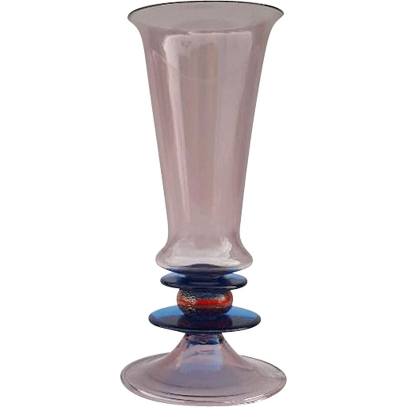 Vintage vaso pós-moderno de Memphis por Formia 1985