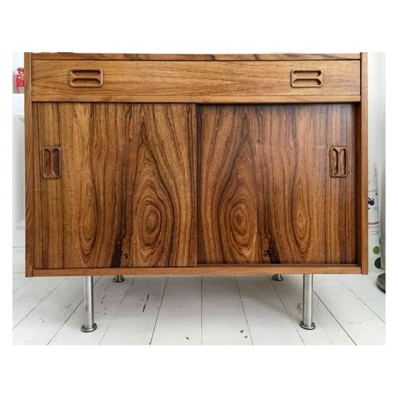 Vintage Scandinavian rosewood sideboard 1960