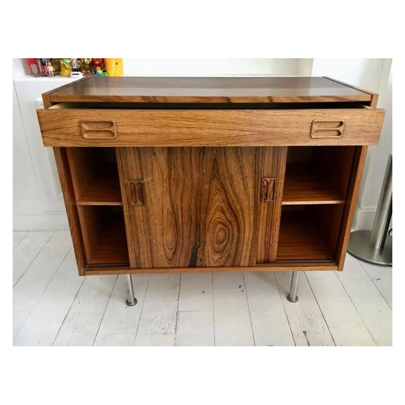 Vintage Scandinavian rosewood sideboard 1960