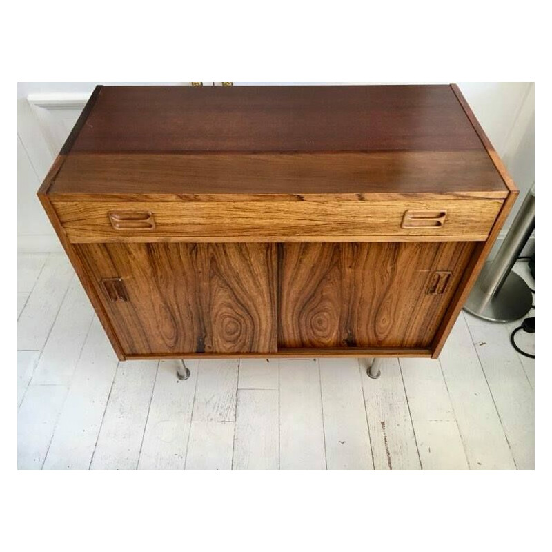 Vintage Scandinavian rosewood sideboard 1960