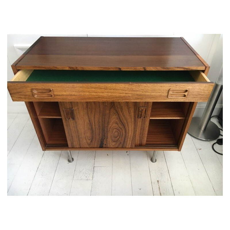 Vintage Scandinavian rosewood sideboard 1960