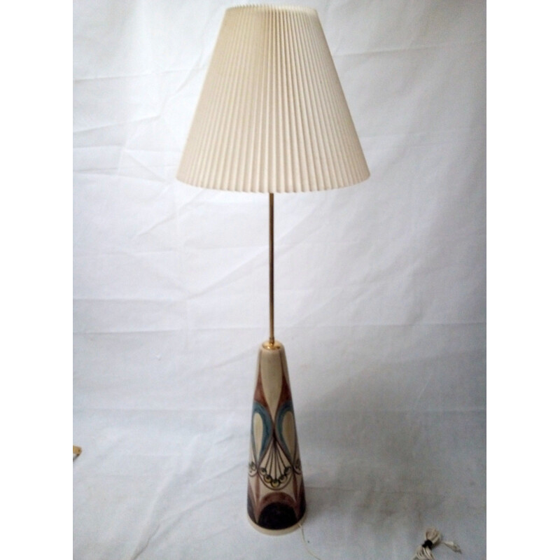 Vintage floor lamp by Rigmor Nielsen for Søholm Denmark 1960s