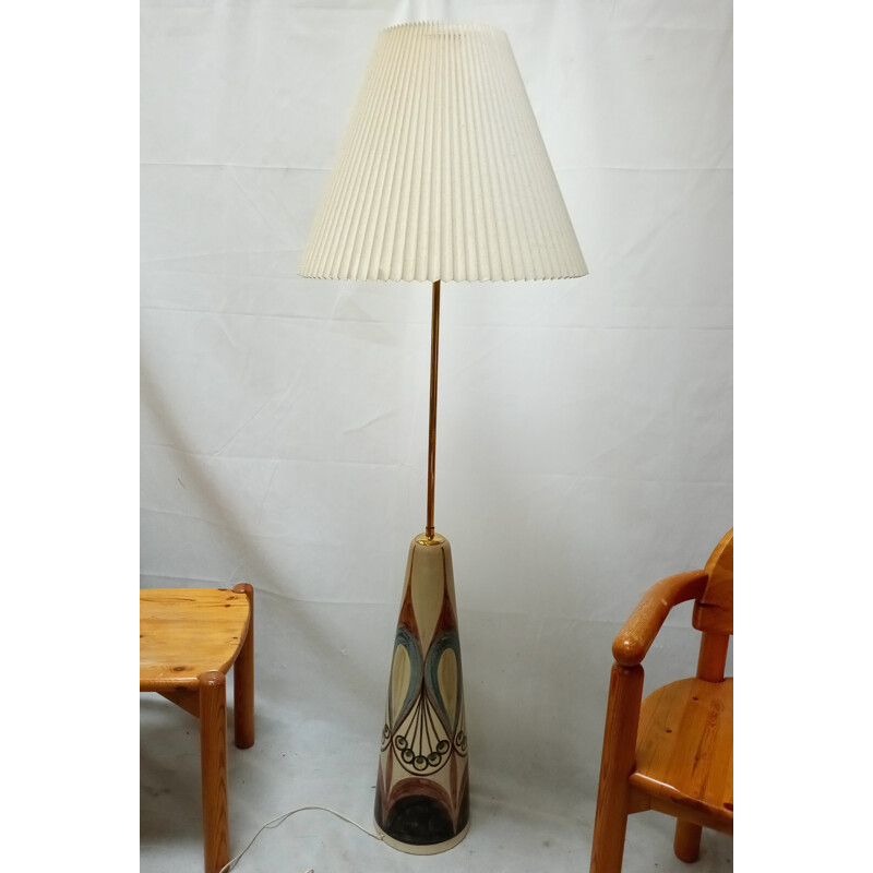 Vintage floor lamp by Rigmor Nielsen for Søholm Denmark 1960s