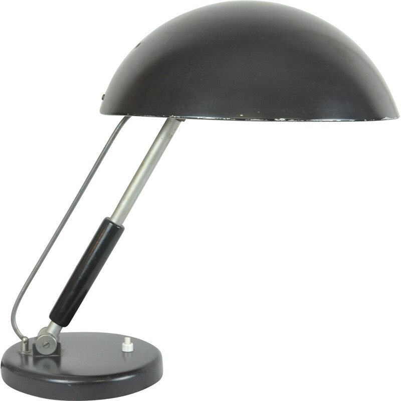 Lampe de table "6580" G. Schanzenbach & Co en métal laqué, Karl TRABERT - 1940