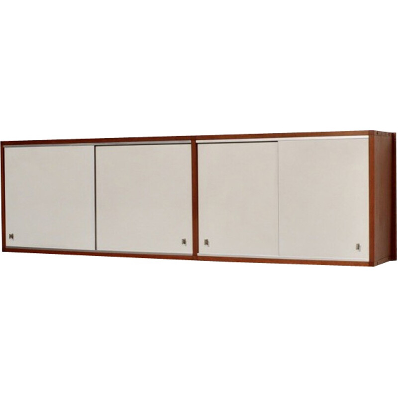 Minvielle wall unit in mahogany, ARP - 1950s