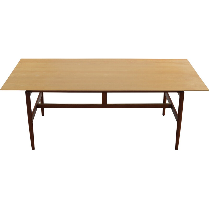 Danish Niels Vodder dining table in teak wood, Finn JUHL - 1950s