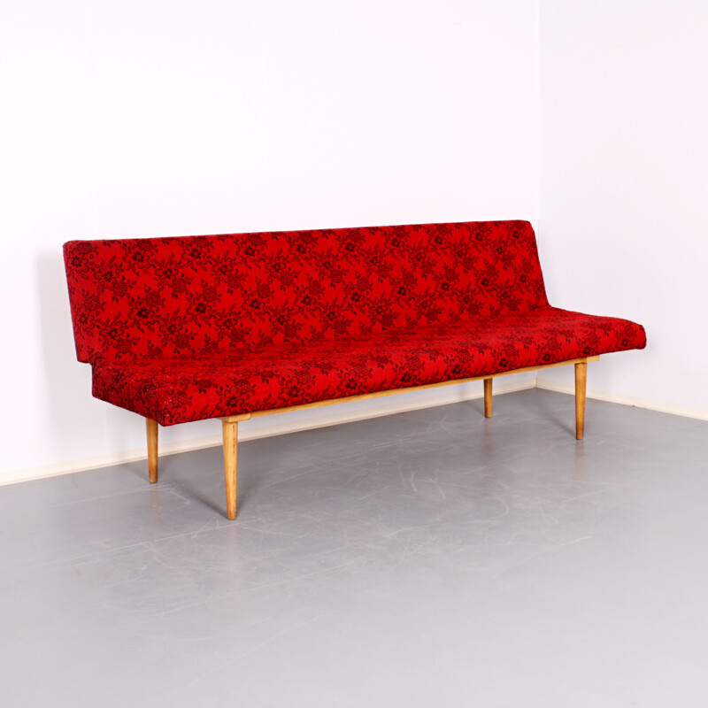 Vintage folding sofa by Miroslav Navratil